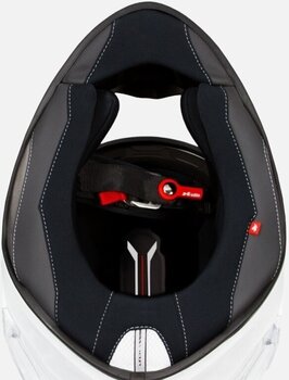 Casque Nexx X.R3R Glitch Racer Red/White 2XL Casque - 23