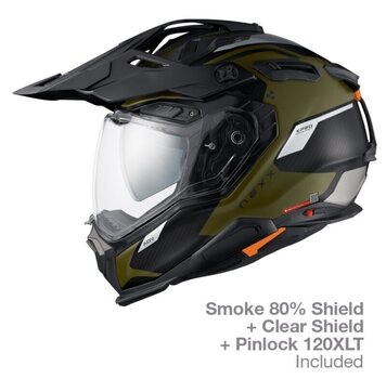 Helm Nexx X.WED3 Keyo Green/Silver MT 2XL Helm - 36