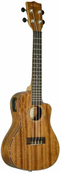 Koncertni ukulele Kala Solid Mahogany Concert Ukulele with Cutaway EQ and Case - 2