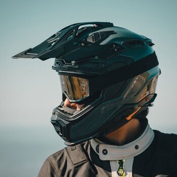 Helm Nexx X.WED3 Keyo Green/Silver MT 2XL Helm - 55