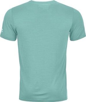 T-shirt de exterior Ortovox 120 Cool Tec MTN Cut TS Mens Aquatic Ice L T-Shirt - 2
