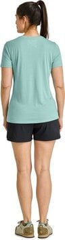 Outdoor T-Shirt Ortovox 120 Cool Tec MTN Cut TS Womens Aquatic Ice S Outdoor T-Shirt - 5