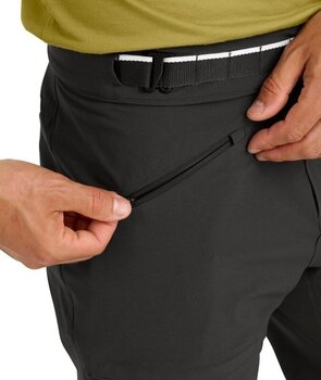 Pantalones cortos para exteriores Ortovox Brenta Shorts Mens Black Raven S Pantalones cortos para exteriores - 4