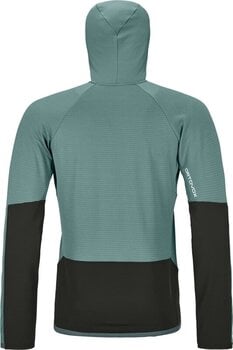 Bluza outdoorowa Ortovox Fleece Rib Hoody Mens Arctic Grey L Bluza outdoorowa - 2