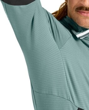 Bluza outdoorowa Ortovox Fleece Rib Hoody Mens Arctic Grey L Bluza outdoorowa - 6