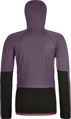 Majica s kapuljačom na otvorenom Ortovox Fleece Rib Hoody Womens Wild Berry XS Majica s kapuljačom na otvorenom - 1