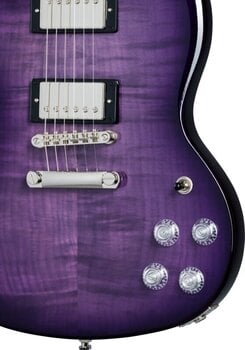 Electric guitar Epiphone SG Modern Figured Purple Burst - 5