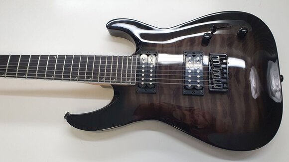 Električna gitara Jackson JS Series Dinky Arch Top JS22Q-7 DKA HT AH Transparent Black Burst (Skoro novo) - 2