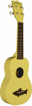 Sopran ukulele Kala Makala Shark Soprano Yellow with Non Woven Bag - 3