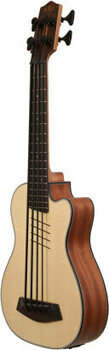 Basové ukulele Kala U-Bass solid Spruce Top Mahogany Satin Cutaway with Gigbag - 2