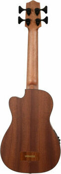 Basové ukulele Kala U-Bass solid Spruce Top Mahogany Satin Cutaway with Gigbag - 4