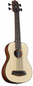 Bas ukulele Kala U-Bass Spruce Top Fretless Lefthand with Gigbag - 2