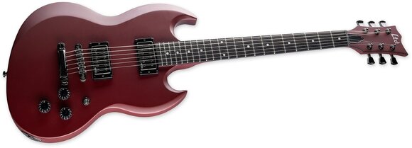 Elektriska gitarrer ESP LTD Volsung Oxblood Satin - 3