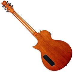 Special Acoustic-electric Guitar ESP LTD TL-6 QM Charcoal Burst Special Acoustic-electric Guitar - 1