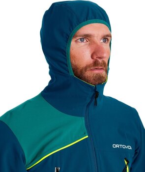Giacca outdoor Ortovox Pala Hooded Jacket M Dark Arctic Grey M Giacca outdoor - 4
