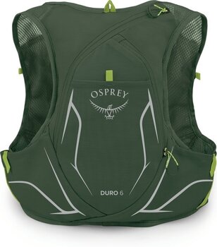Running backpack Osprey Duro 6 Seaweed Green/Limon S Running backpack - 4