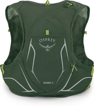 Running backpack Osprey Duro 6 Seaweed Green/Limon M Running backpack - 4
