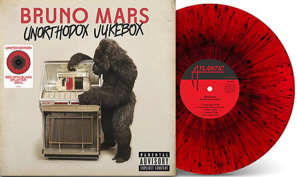 Disque vinyle Bruno Mars - Unorthodox Jukebox (Black & Red Splatter) (LP) - 2