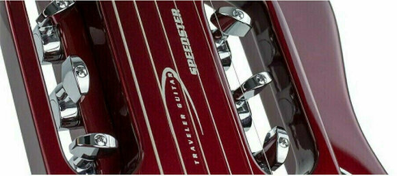Headless-kitara Traveler Guitar Traveler Speedster Candy Apple Red Metallic - 8