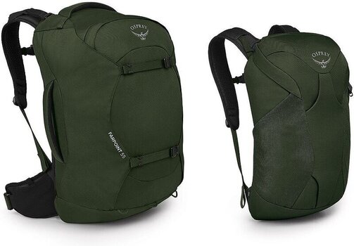 Lifestyle sac à dos / Sac Osprey Farpoint 55 Gopher Green 55 L Sac à dos - 3