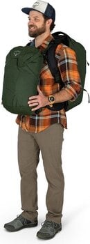 Lifestyle Backpack / Bag Osprey Farpoint 55 Gopher Green 55 L Backpack - 10