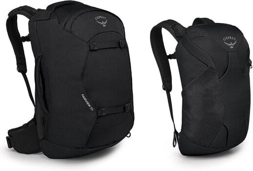 Lifestyle Backpack / Bag Osprey Fairview 55 Womens Black 55 L Backpack - 5