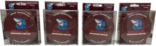 Angelschnur Method Feeder Fans Shock Profesional Carp Line Brown 0,30 mm 350 m 9,85 kg Angelleine - 5