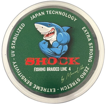 Filo Method Feeder Fans Shock Braided Line 4 Grey 0,398 mm 100 m 25,90 kg Monofili - 2