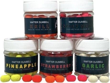 Bumbells boilies Method Feeder Fans Wafter Dumbell 8 x 10 mm Aglio Bumbells boilies - 4