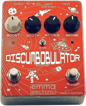 Wah-Wah pedał efektowy do gitar Emma Electronic DiscumBOBulator V3 Wah-Wah pedał efektowy do gitar - 2
