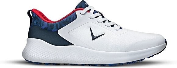 Chaussures de golf pour hommes Callaway Chev Star Mens Golf Shoes White/Navy/Red 42 - 2
