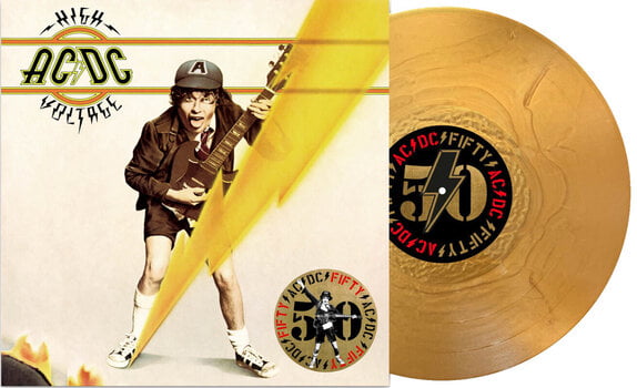 Vinyl Record AC/DC - High Voltage (Gold Metallic Coloured) (Limited Edition) (LP) - 2