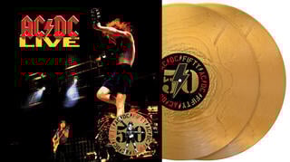 LP plošča AC/DC - Live (Gold Metallic Coloured) (Limited Edition) (2 LP) - 1