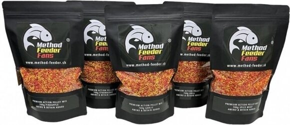 Pellet Method Feeder Fans Premium Action Pellet Mix 700 g Spice Meat Pellet - 3