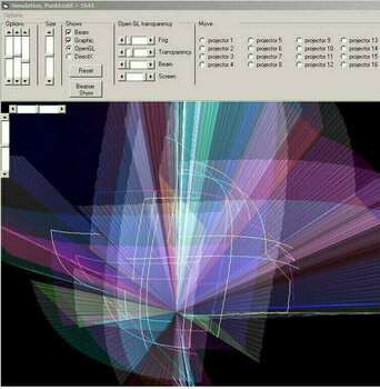 DMX Software, Interface Laserworld Showeditor Set - Laser Show Software - 4
