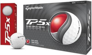 Golf žogice TaylorMade TP5x White Golf žogice - 3