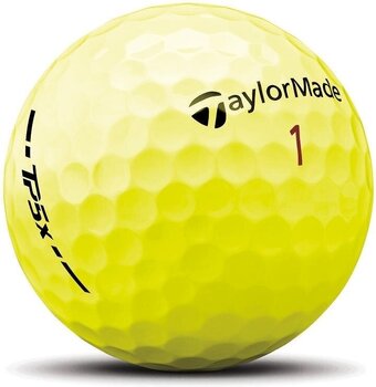 Piłka golfowa TaylorMade TP5x Golf Balls Yellow 2024 - 2