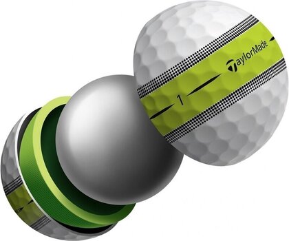 Golf Balls TaylorMade Tour Response Stripe Golf Balls Orange - 4