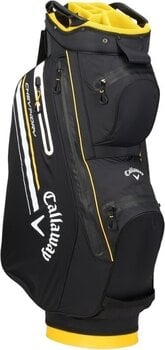 Cart Bag Callaway Chev Dry 14 Black/Golden Rod Cart Bag - 4