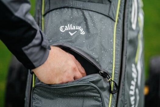 Golfbag Callaway Chev Dry 14 Black/Golden Rod Golfbag - 10