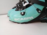 Scarpa GEA 100 Aqua/Black 26,0 Botas de esquí de travesía
