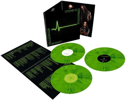 Disque vinyle Type O Negative - Life Is Killing Me (20th Anniversary) (Green/Black Coloured) (3 LP) - 2