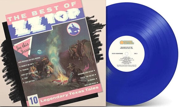 Disque vinyle ZZ Top - The Best Of Zz Top (Blue Coloured) (LP) - 2