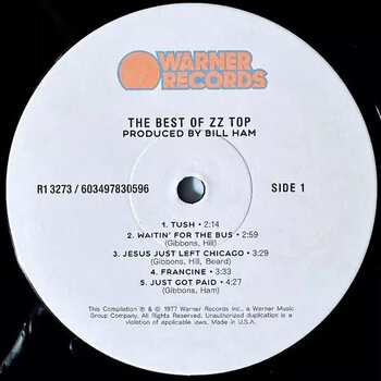 Vinyl Record ZZ Top - The Best Of Zz Top (LP) - 2