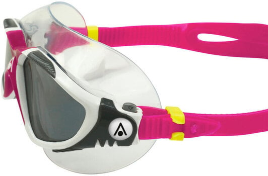 Swimming Goggles Aqua Sphere Swimming Goggles Vista Dark Lens White/Raspberry/Smoke UNI - 5