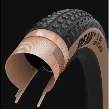 MTB bike tyre Goodyear Peak SL Race 29/28" (622 mm) Black/Tan 2.4 MTB bike tyre - 2