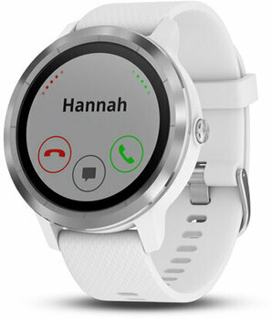 Smartwatch Garmin vivoactive 3 White Silicone/Stainless Steel - 2