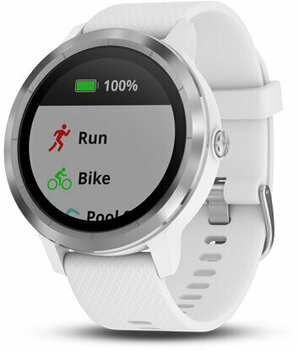 Smartwatch Garmin vívoactive 3 White Silicone/Stainless Steel - 5