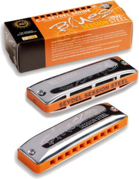 Diatonic harmonica Seydel Blues Session Steel - 3