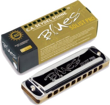 Diatonic harmonica Seydel Blues Soloist Pro 12 Steel - 2